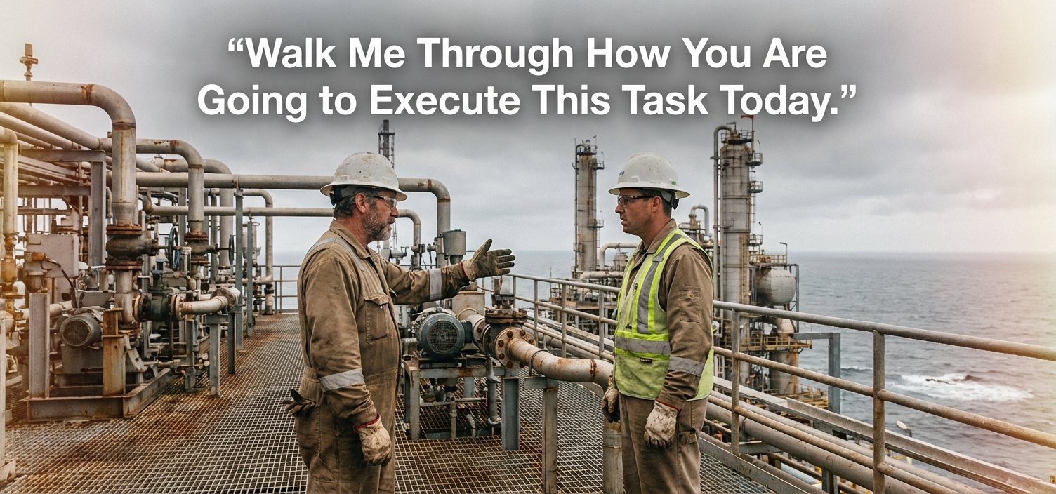 Walk Me Through How You Are Going to Execute This Task Today.
